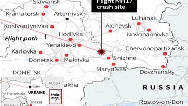 MH17 JATUH:  Ukraina Klaim Ditembak Pembrontak dengan Rudal SA-11 Buatan Rusia