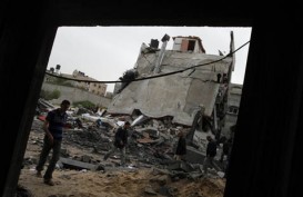 KRISIS GAZA: Hamas Siap Layani Serangan Darat, Saham Israel Anjlok