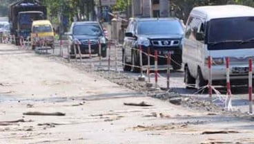 MUDIK LEBARAN 2014: Jembatan Darurat Comal Ditargetkan Tuntas 5 Hari