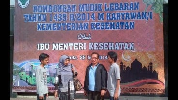 MUDIK LEBARAN: Menkes Lepas 597 Karyawan Pulang Kampung