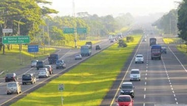 MUDIK LEBARAN 2014: Jalan Tol Masih Lengang