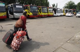 MUDIK LEBARAN 2014: H-4, Jumlah Bus dan Penumpang Anjlok