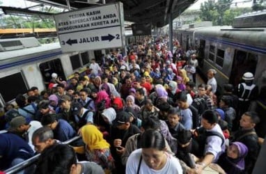 MUDIK LEBARAN 2014: KAI Tambah 5 Kereta dari Stasiun Gambir