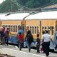 LEBARAN 2014: Stasiun Gambir Masih dipenuhi Calon Penumpang