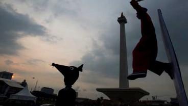 LIBUR LEBARAN: Monas Gelar Atraksi Budaya