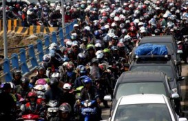 MUDIK LEBARAN 2014: Arus Balik Pemudik Motor Mulai Ramai di Bakauheni