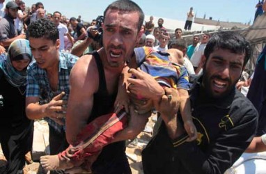KRISIS GAZA: Gencatan Senjata 72 Jam Dimulai, Warga Kembali ke Rumah