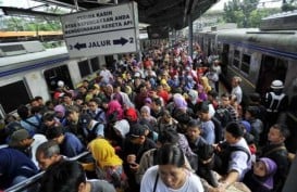 ARUS BALIK 2014: 60.000 Pemudik dengan Kereta Telah Tiba di Jakarta