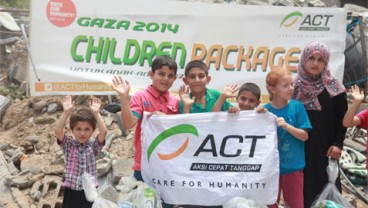 KRISIS GAZA: Tim ACT Berhasil Salurkan Bantuan Pangan Tahap Dua