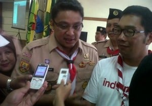 Dede Yusuf  Diberi 2 Penghargaan dalam HUT Pramuka