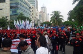 INFO LALU LINTAS: 2.000 Anggota Serikat Pekerja Long March ke Monas
