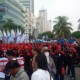 INFO LALU LINTAS: 2.000 Anggota Serikat Pekerja Long March ke Monas