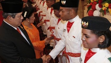 PERINGATAN HUT KE 69 RI: Mantan Pemimpin Bangsa Hadir di Istana minus Habibie & Megawati