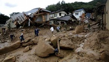 HIROSHIMA LONGSOR: Korban Jiwa Mencapai 27 Orang, Kemungkinan Bertambah