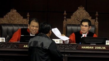 PUTUSAN SIDANG GUGATAN HASIL PILPRES: MK, Tidak Ada Pelanggaran DPKTb