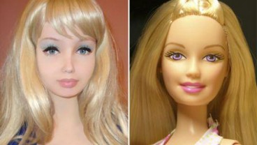 Perempuan Rusia Ini Mirip Boneka Tanpa Make Up Apapun