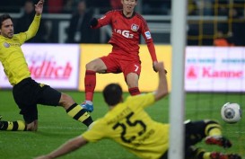 LIGA JERMAN: Leverkusen Permalukan Dortmund  0-2