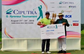 James Byrne Cetak Kemenangan di Ciputra Golfpreneur Tournament