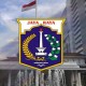 Fasad Gedung Balai Kota DKI Blok G Runtuh