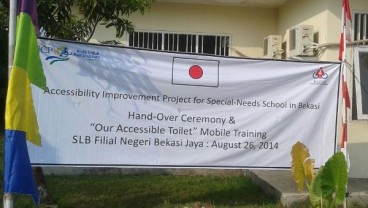 500 Siswa SLB di Bekasi Dibekali Pelatihan Toilet