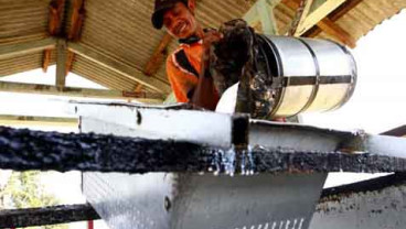 HARGA KARET (1 September 2014) Ditutup Melemah 0,92%