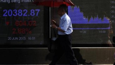 BURSA HONG KONG (5 September 2014): Tunggu Data Tenaga Kerja AS, Indeks Hang Seng Melemah 0,26%