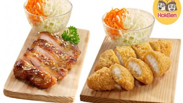 Lezatnya Menu Spesial HokBen CHICKEN STEAK dan SAKANA KATSU