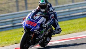 MOTOGP SAN MARINO: Yamaha Optimis Rossi-Lorenzo Naik Podium