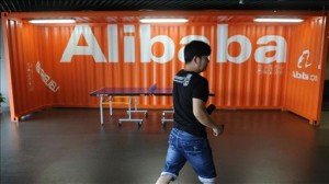 Harga Saham IPO Alibaba Terkerek Naik