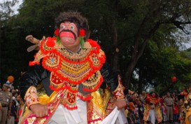 DENPASAR FESTIVAL 2014: 1.000 Karakter Topeng Tradisional Siap Tampil