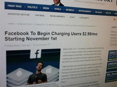 Aduh! Per 1 November 2014 Pengguna Facebook Dikenakan Biaya Langganan Rp32.890/Bulan