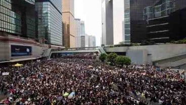 Demo Hong Kong: China Blokir Instagram