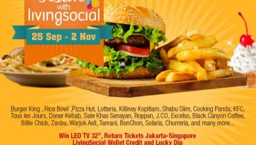 Ada Food Festive Livingsocial di Kota Kasablanka