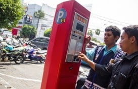 PARKIR METER: Baru Dioperasikan, Satu Mesin Parkir Sudah Rusak