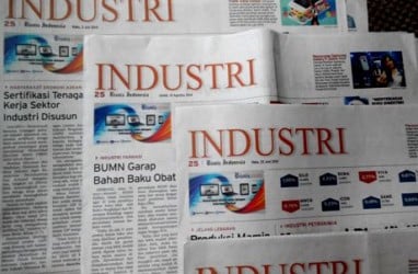 Bisnis Indonesia Edisi Cetak Kamis (2/10/2014)-Seksi Industri