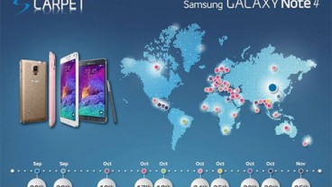 Jadwal Rilis Samsung Galaxy Note 4, Indonesia Kapan?