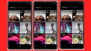 Flipboard: Bak Membaca Majalah di Lumia