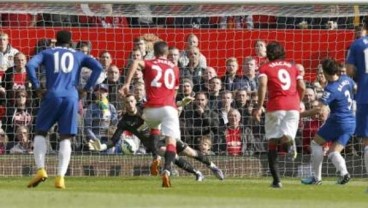 Manchester United 2-1 Everton, Louis Van Gaal Puji De Gea & Di Maria