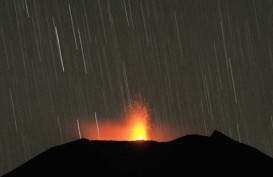 BADAN GEOLOGI: Gempa Embusan Gunung Slamet Meningkat