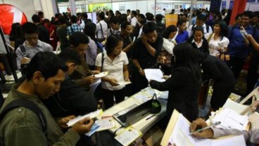 Klaim Tunjangan Pengangguran di AS Turun