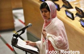 HADIAH NOBEL: Malala Yousafzai dan Kailash Satyarthi Raih Nobel Perdamaian 2014
