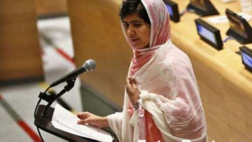 HADIAH NOBEL: Malala Yousafzai dan Kailash Satyarthi Raih Nobel Perdamaian 2014