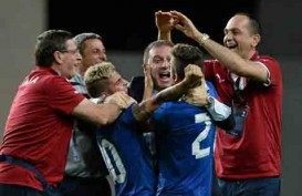 KUALIFIKASI PIALA EROPA 2016: Italia Kalahkan Azerbaijan 2-1