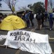 Jalan Dibuat Satu Arah, Warga dan Mahasiswa Demo