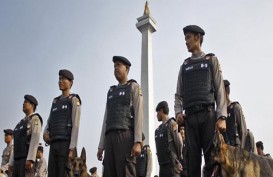 PELANTIKAN JOKOWI-JK: Prosesi Masih Berlangsung, 203 Anggota Kepolisian Bergeser ke Monas