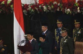 Jokowi-JK Menuju Istana Naik Kereta Kencana