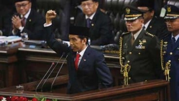 JOKOWI PRESIDEN: DPR Minta Realisasikan Pidato Perdananya