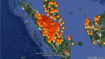 BNPB: Titik Api di Sejumlah Wilayah Mulai Berkurang