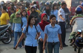 Buruh Banten Tuntut Kenaikan Upah
