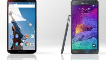 Google Nexus 6 vs Samsung Galaxy Note 4, Ini Perbandingannya